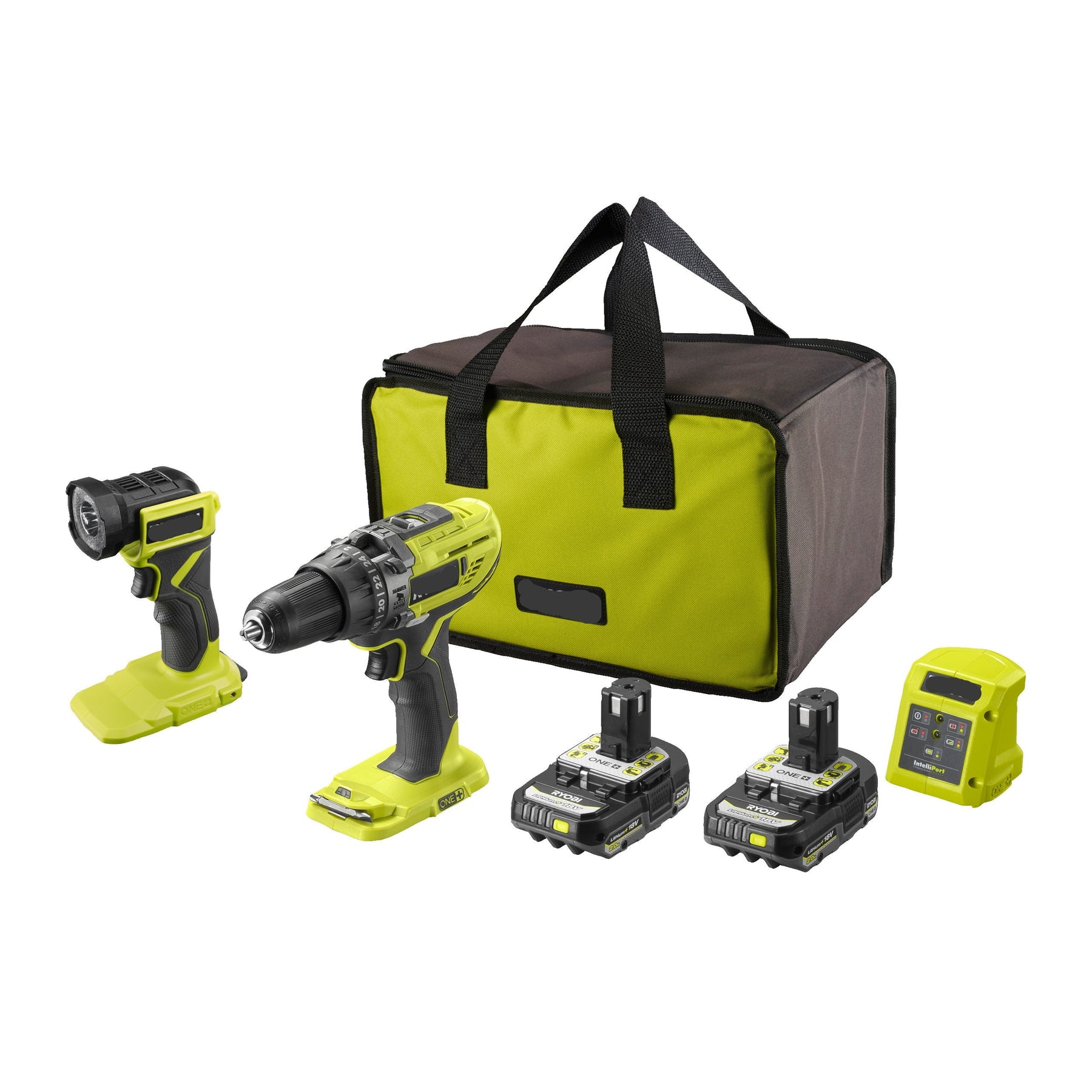 18V Cordless Combi Drill & Jigsaw Starter Kit (2 x 2.0Ah)
