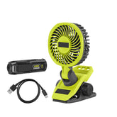 4V Cordless Clamp Fan (1 X 4V 2.0Ah)
