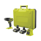 18V Cordless Combi Drill Starter Kit (2 x 2.0Ah)