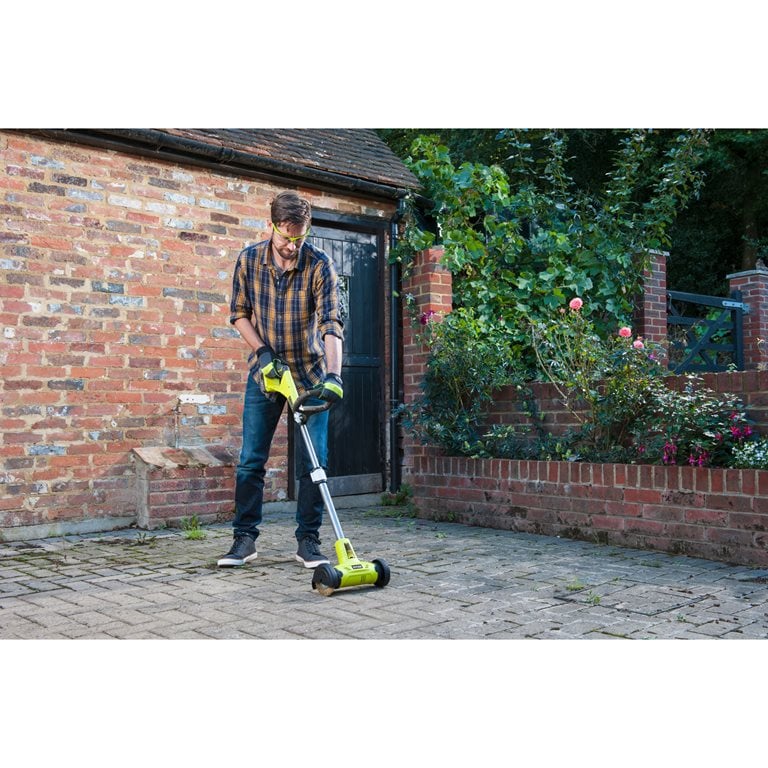 18V Cordless Patio Cleaner with Wire Brush (Bare Tool)